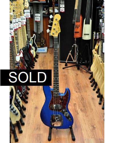 Fender 62 Jazz Bass Custom Shop Lake Placid Blue Relic